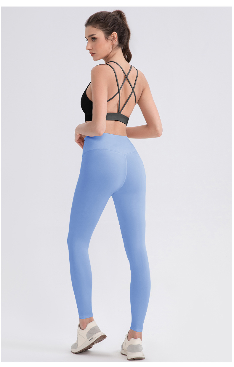 Leggings de yoga de alta calidad para mujer, cintura alta, realce de cadera, secado rápido, transpirables, deportivos, FGB52318