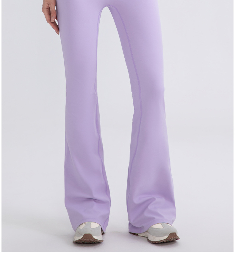 Pantalones de yoga acampanados de cintura alta, suaves y transpirables, de alta calidad, a prueba de sentadillas, para mujer FGB52319