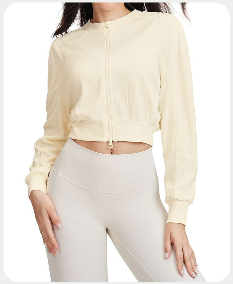 Chaqueta de yoga para mujer, ropa deportiva para correr, FGBCWT8249