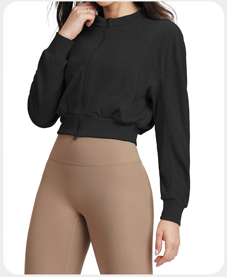 Chaqueta de yoga para mujer, ropa deportiva para correr, FGBCWT8249