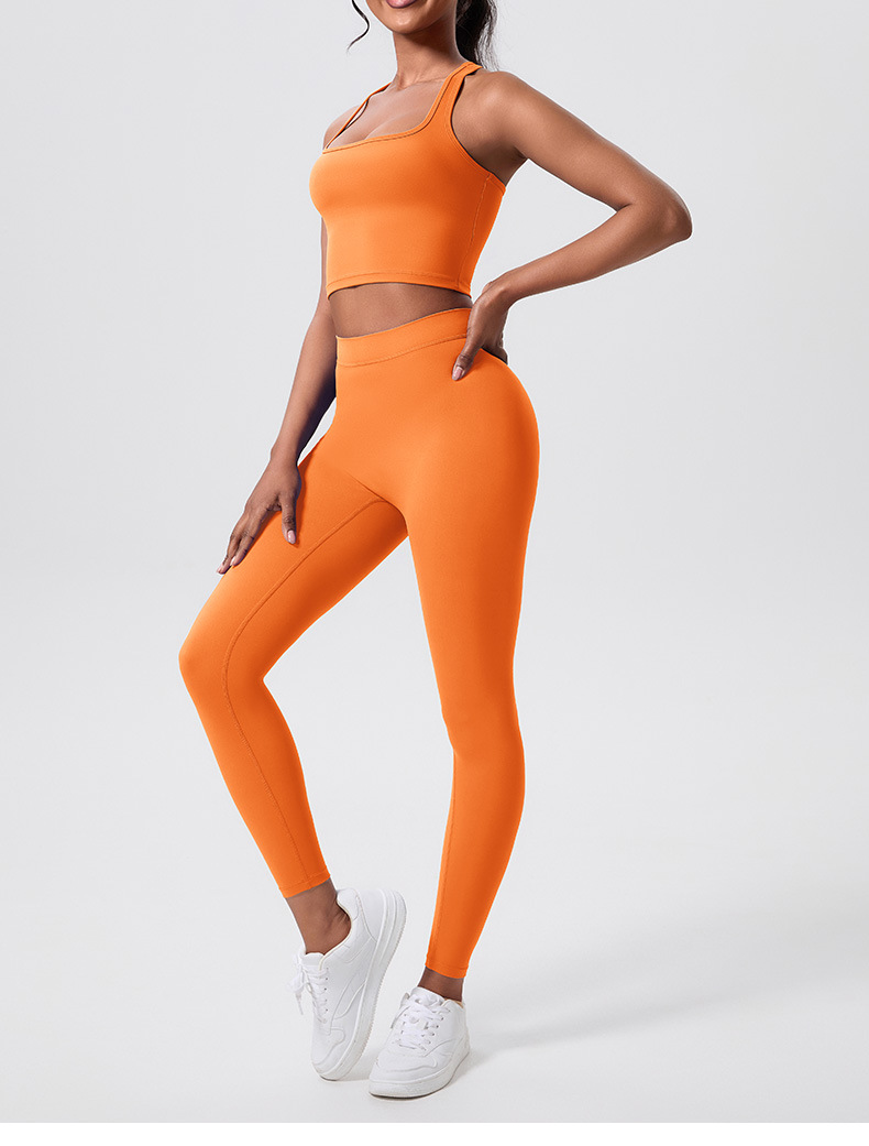 Conjunto de yoga para mujer, para exteriores, suave, conjunto de yoga para mujer, conjunto de yoga para mujer FGBKD245WCV01 KD245WCL002