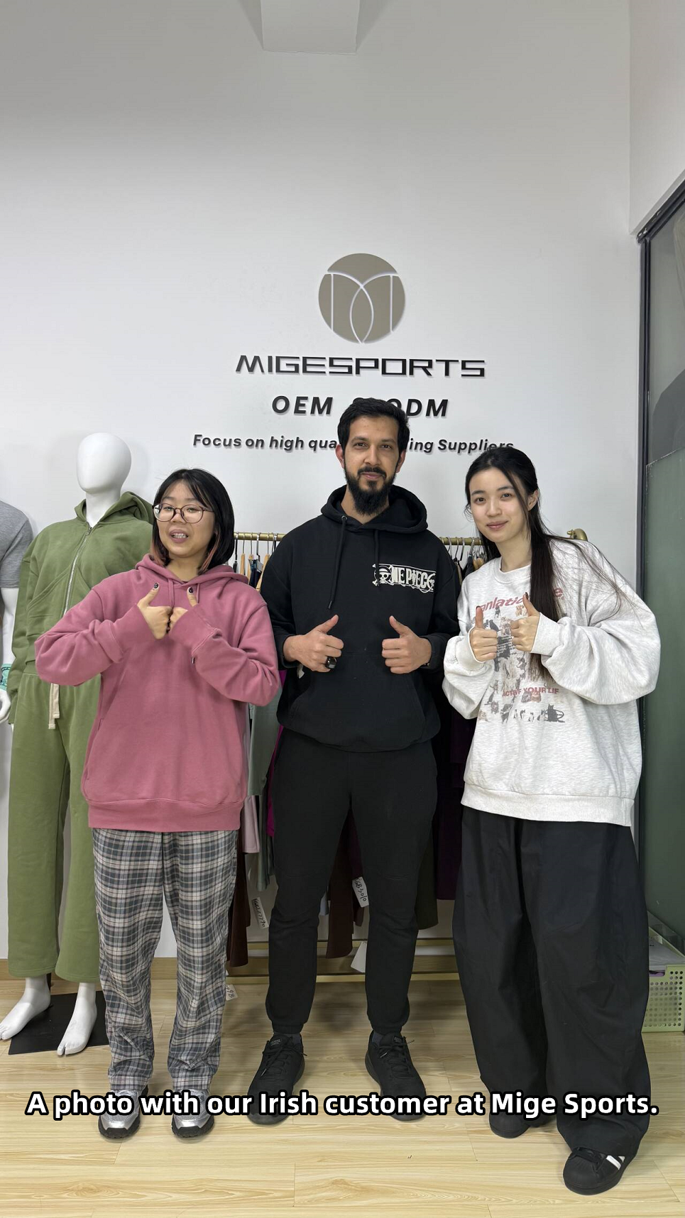 Historia del Cliente | Recibimos a nuestro socio de Irlanda en Mige Sports