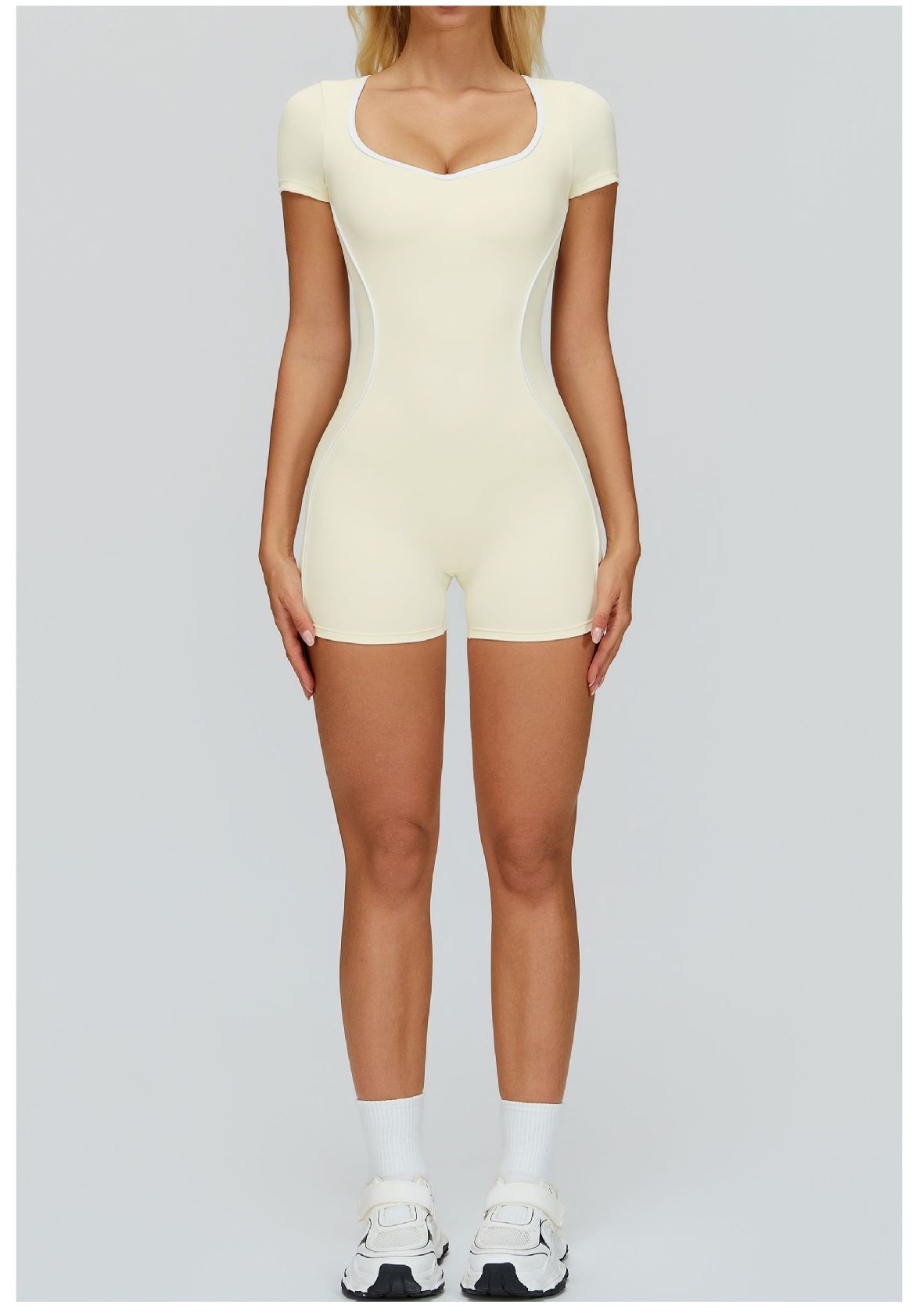 Mono de una pieza para mujer para entrenamiento, fitness, gimnasio, yoga, FGBELT2501