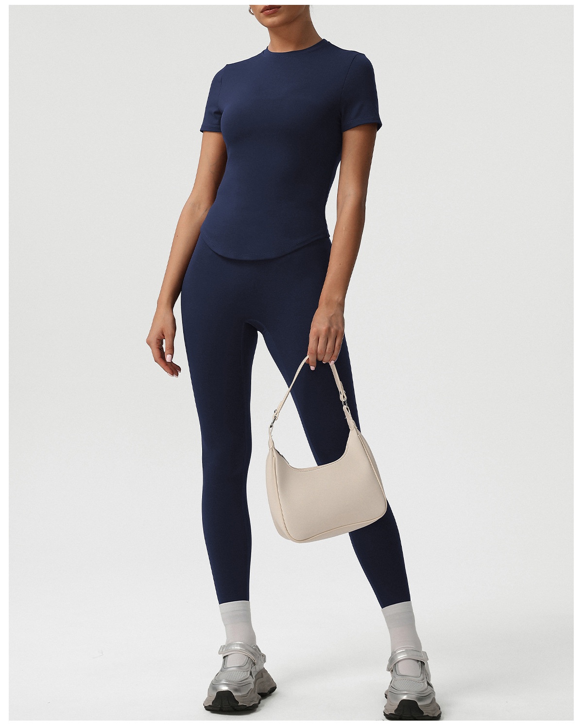 Conjuntos de ropa deportiva para mujer, ropa deportiva para gimnasio, ropa deportiva alta FGBSM2392