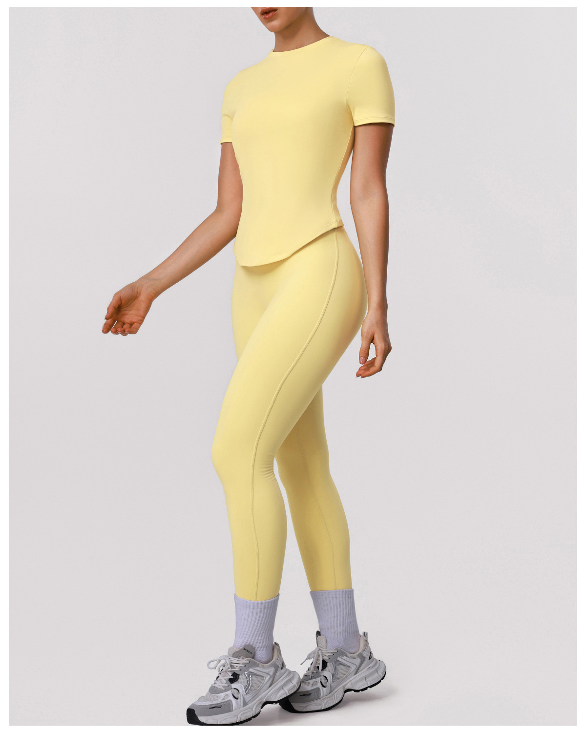 Conjuntos de ropa deportiva para mujer, ropa deportiva para gimnasio, ropa deportiva alta FGBSM2392