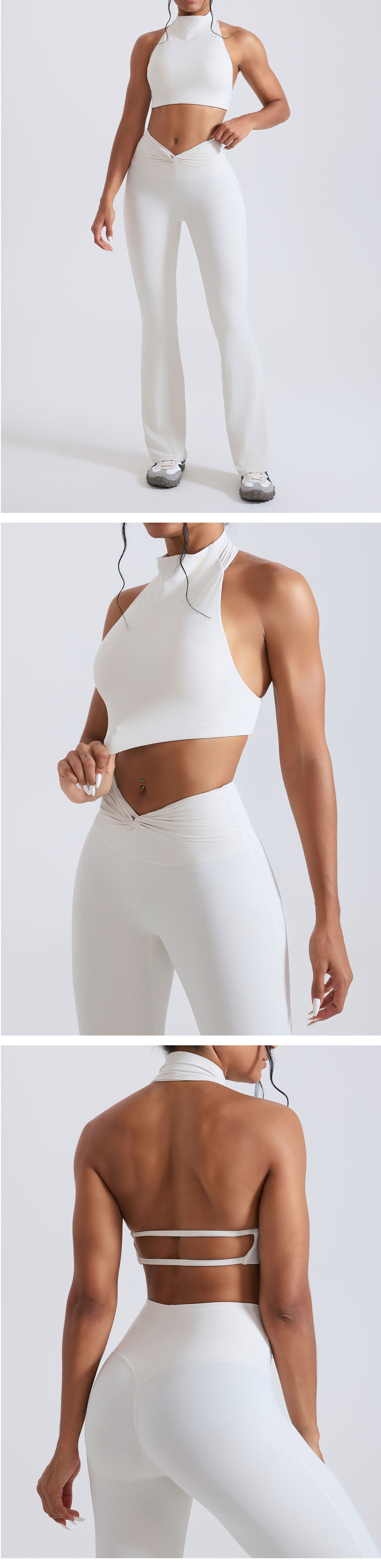 Sujetador deportivo de compresión para mujer, con logotipo personalizado, para el pecho, FGBYWX3509