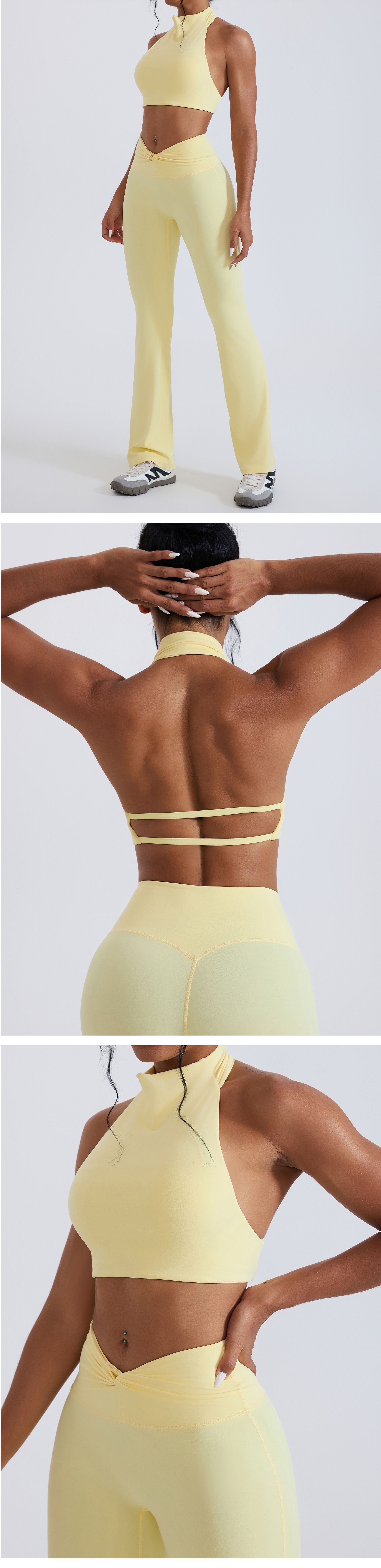 Sujetador deportivo de compresión para mujer, con logotipo personalizado, para el pecho, FGBYWX3509