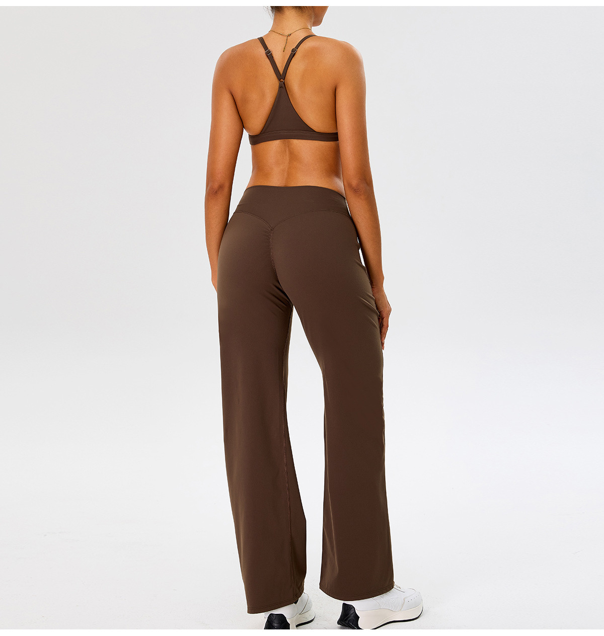 Conjuntos de ropa deportiva atlética para mujer, de secado rápido, elásticos y de gran calidad, para entrenamiento y yoga, FGBTM0277Y