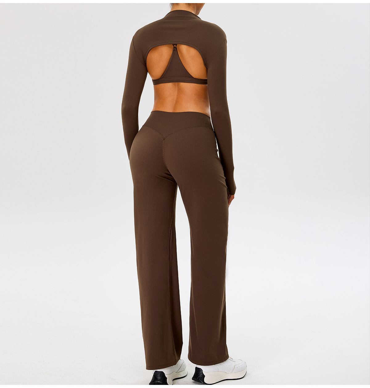 Conjuntos de ropa deportiva atlética para mujer, de secado rápido, elásticos y de gran calidad, para entrenamiento y yoga, FGBTM0277Y