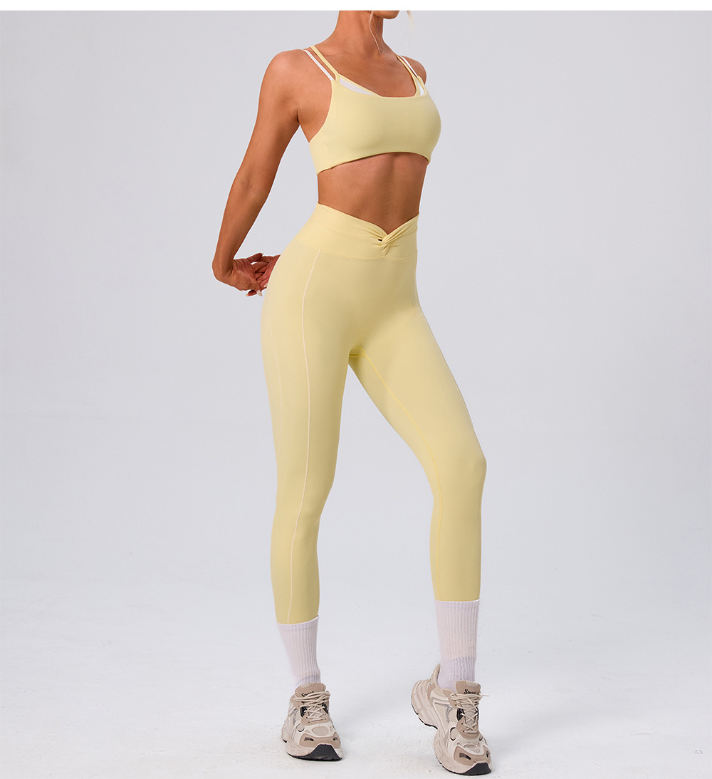 Ropa deportiva para mujer, conjuntos de gimnasio de alta calidad, ropa deportiva, conjunto de yoga FGBYW584 KW451