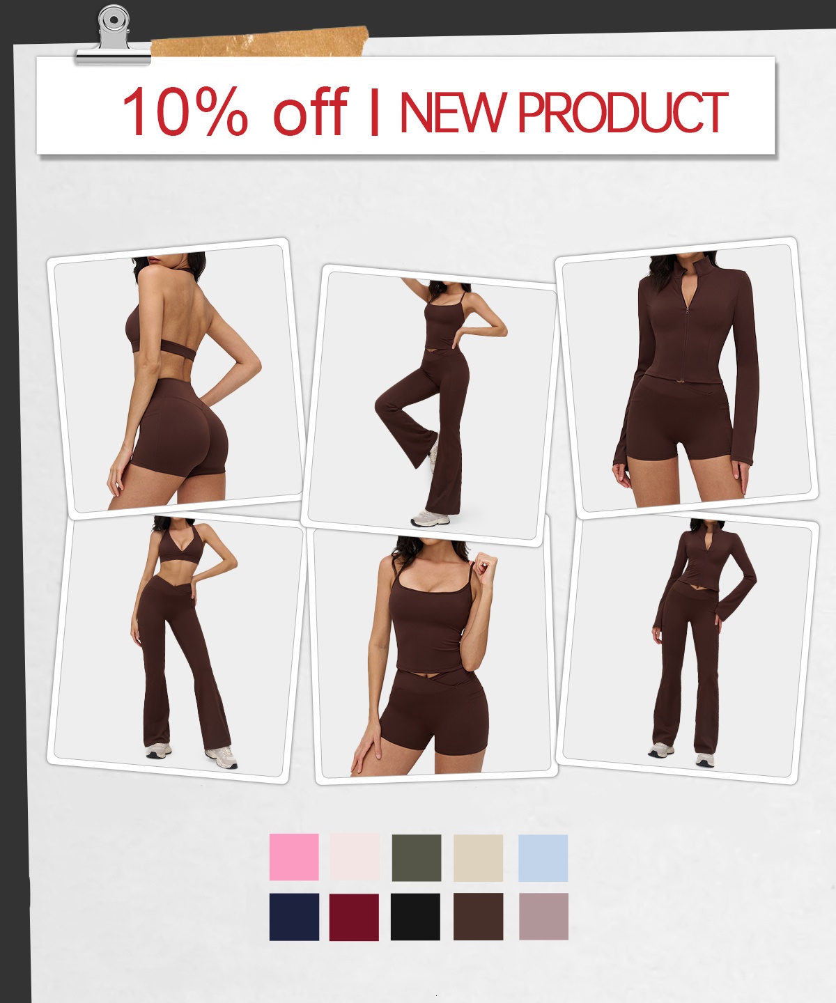 ESPAÑOL — Nuevo Conjunto de Yoga FGBTZ4518