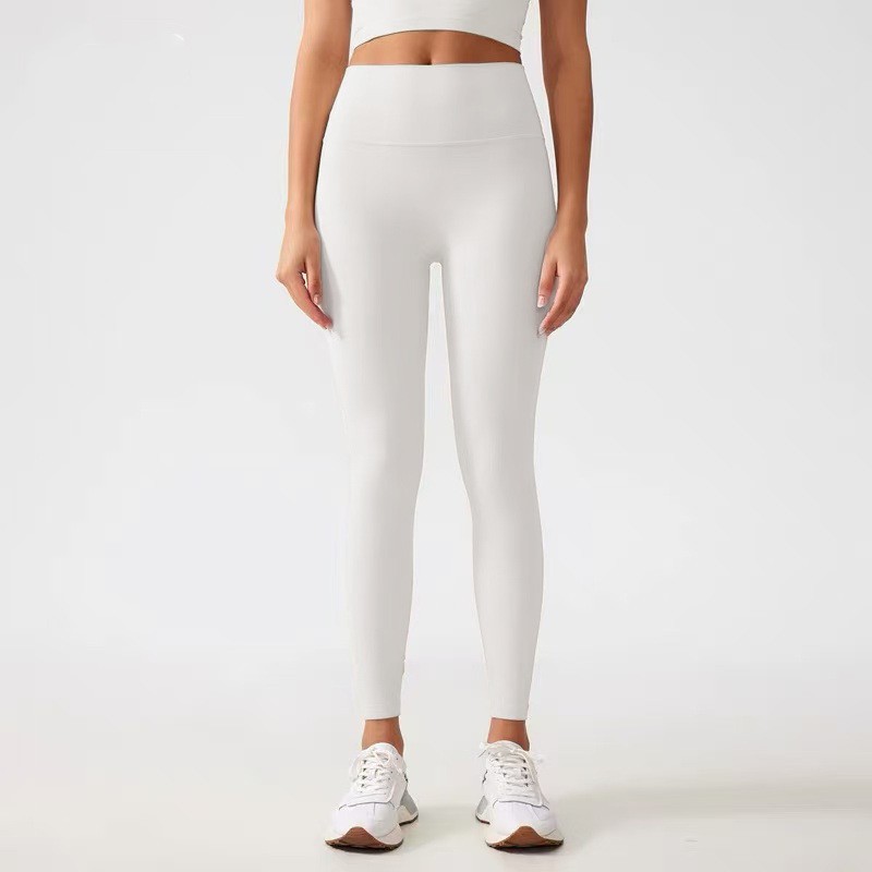 Pantalones de yoga de cintura alta, nuevos leggings de fitness de secado rápido, ajustados y adelgazantes, para gimnasio, FGBU111