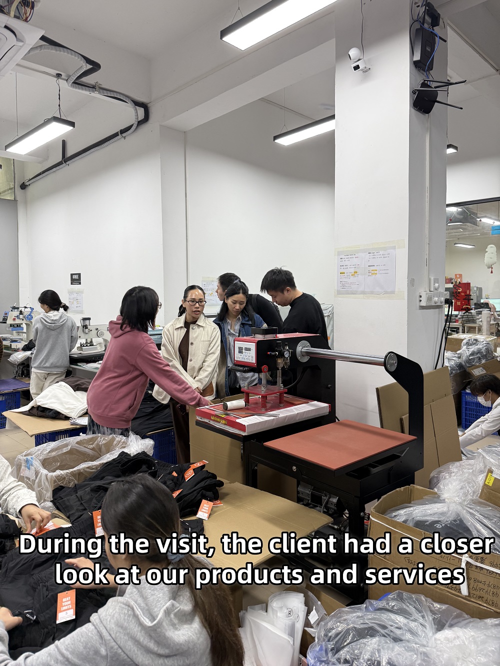 Damos una cálida bienvenida a los clientes de Malasia para que visiten MIG Sportswear