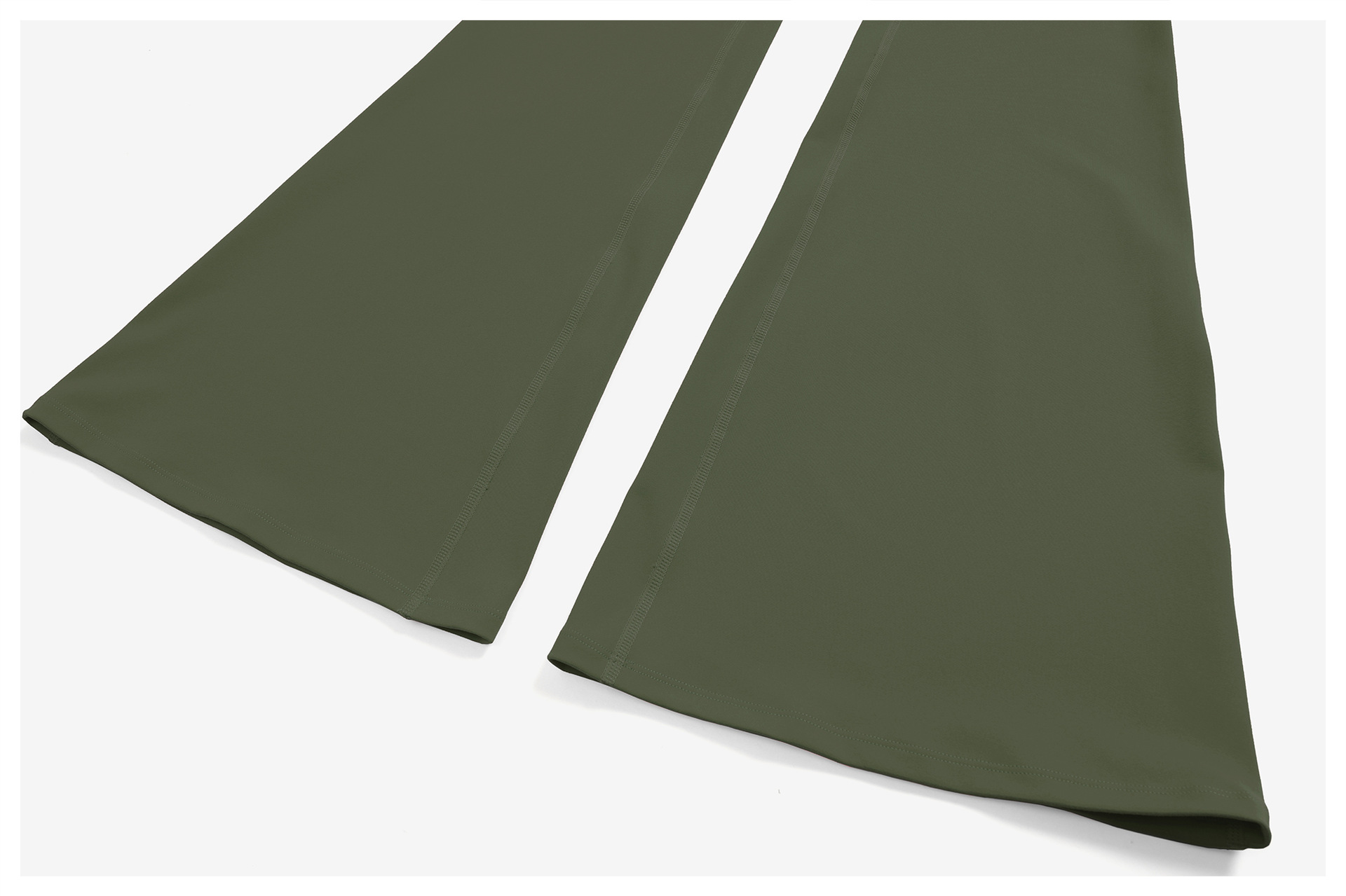 Conjuntos deportivos para mujer, pantalones cortos para correr, pantalones de yoga acampanados, licra, nailon, conjuntos de gimnasio, FGBTZ4516