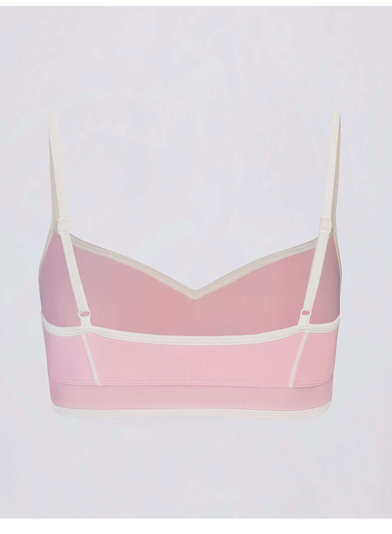 2 piezas de sujetador deportivo sin espalda para mujer, ropa deportiva para gimnasio, conjuntos de entrenamiento de yoga, pantalones cortos FGBB6594 K6595