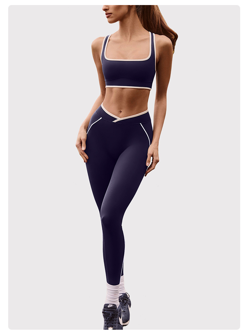 Conjuntos de mujer, nueva ropa deportiva, sujetador deportivo, leggings de cintura alta, traje de 3 piezas, conjuntos de gimnasio y fitness, conjunto de yoga FGBB6597 K6595 K6596