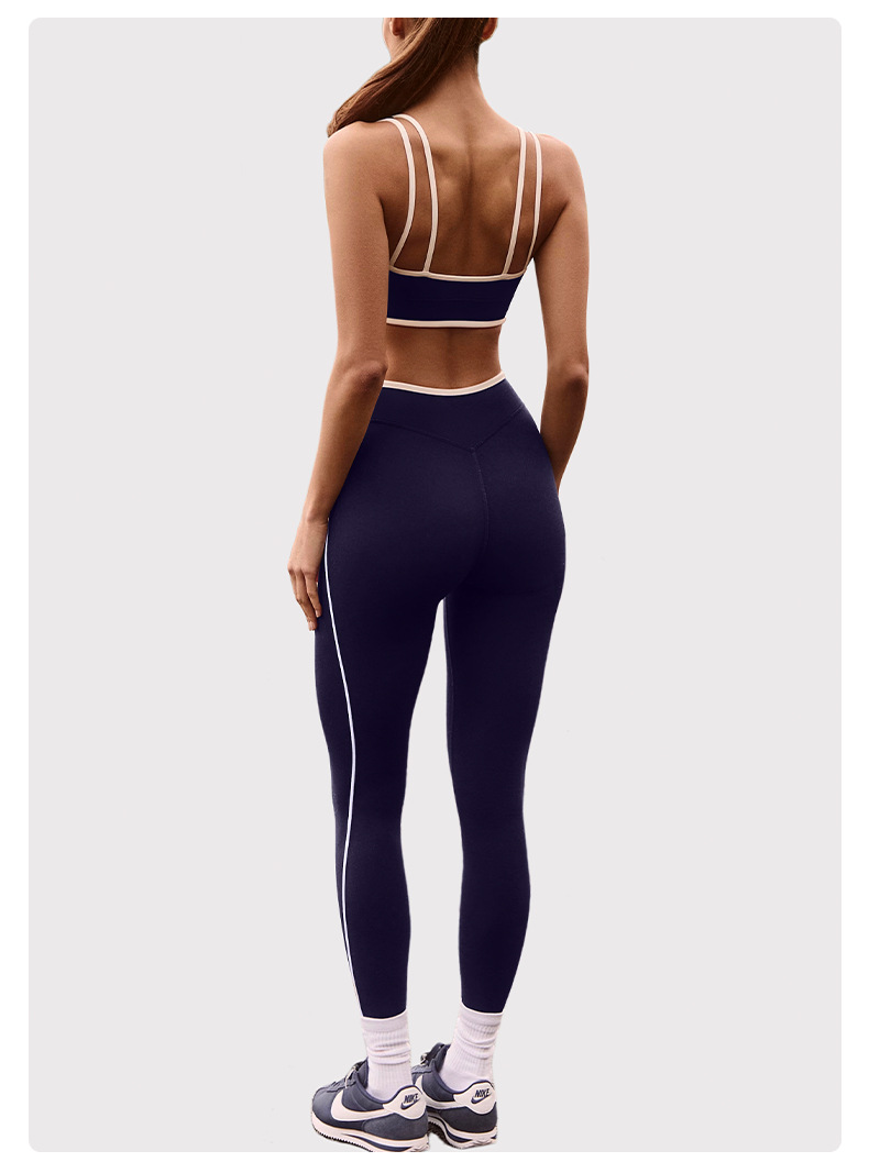 Conjuntos de mujer, nueva ropa deportiva, sujetador deportivo, leggings de cintura alta, traje de 3 piezas, conjuntos de gimnasio y fitness, conjunto de yoga FGBB6597 K6595 K6596
