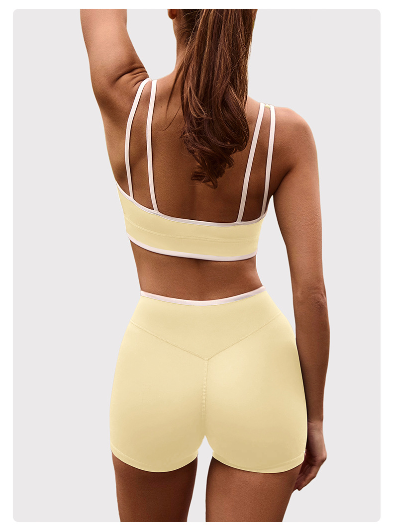 Conjuntos de mujer, nueva ropa deportiva, sujetador deportivo, leggings de cintura alta, traje de 3 piezas, conjuntos de gimnasio y fitness, conjunto de yoga FGBB6597 K6595 K6596
