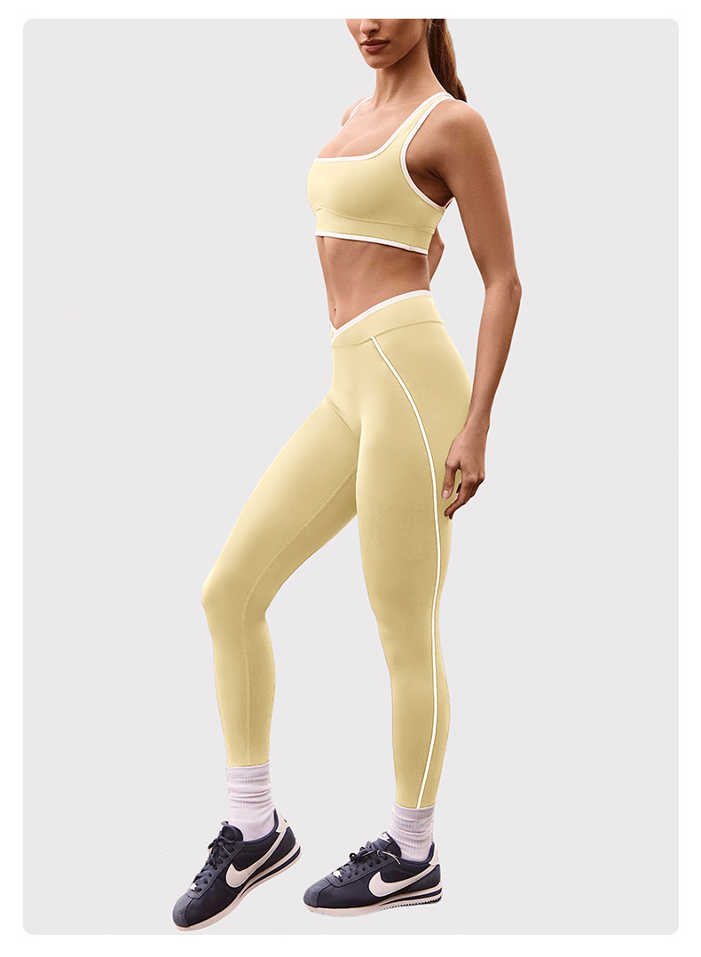 Conjuntos de mujer, nueva ropa deportiva, sujetador deportivo, leggings de cintura alta, traje de 3 piezas, conjuntos de gimnasio y fitness, conjunto de yoga FGBB6597 K6595 K6596