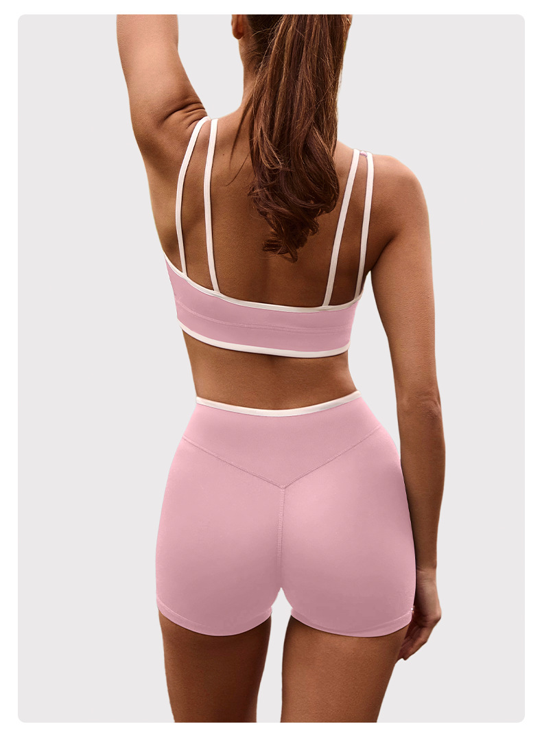 Conjuntos de mujer, nueva ropa deportiva, sujetador deportivo, leggings de cintura alta, traje de 3 piezas, conjuntos de gimnasio y fitness, conjunto de yoga FGBB6597 K6595 K6596