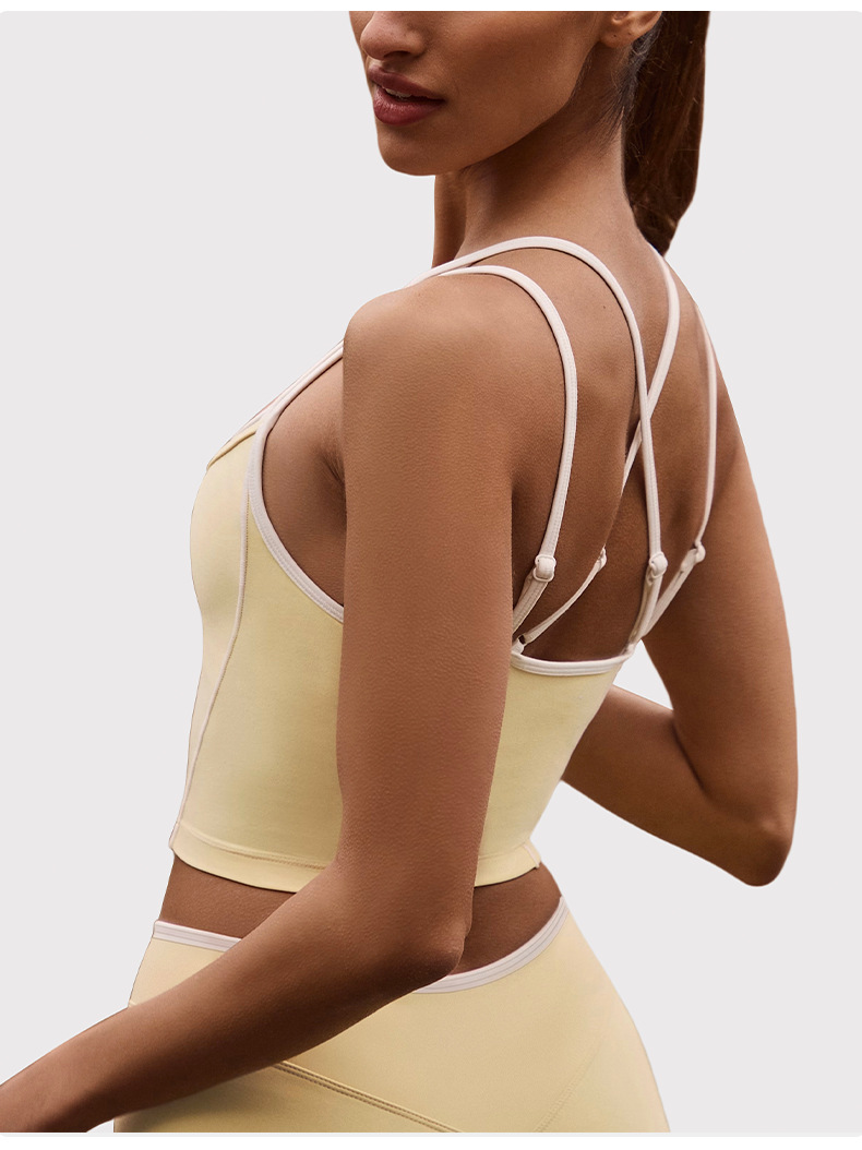 Tanga para mujer, ropa de fitness, yoga, gimnasio, culturismo, FGBT6603