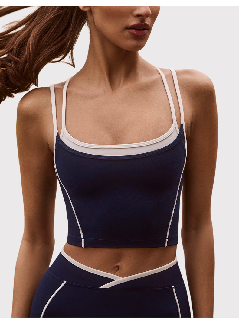 Tanga para mujer, ropa de fitness, yoga, gimnasio, culturismo, FGBT6603