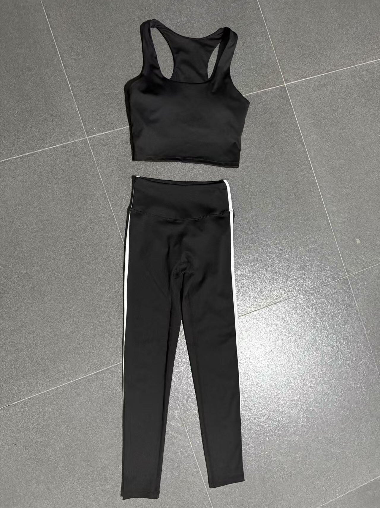 Ropa deportiva para mujer, leggings deportivos, camisetas sin mangas, sujetadores, conjuntos de yoga y entrenamiento, FGB3352 63168