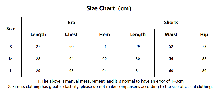 Conjunto deportivo de dos piezas para mujer con cintura elástica y pantalones cortos de yoga color piel FGB16786 10160