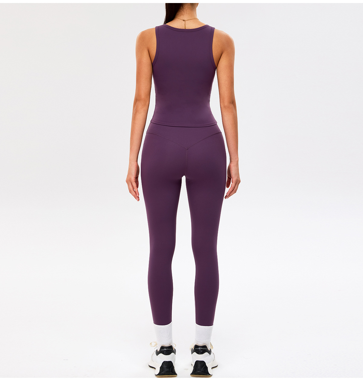 Conjunto de yoga para mujer, ropa deportiva de 3 piezas, top de yoga para gimnasio, conjunto de gimnasio para mujer FGBTM0288Y