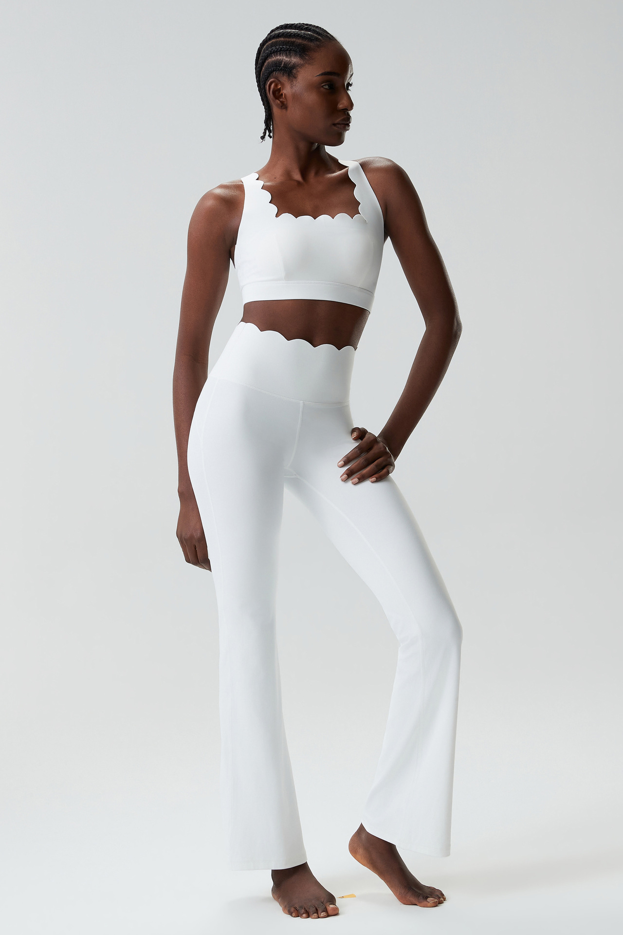 Conjunto de yoga de 2 piezas, ropa deportiva cómoda y elástica para mujer FGBYB417 LP641