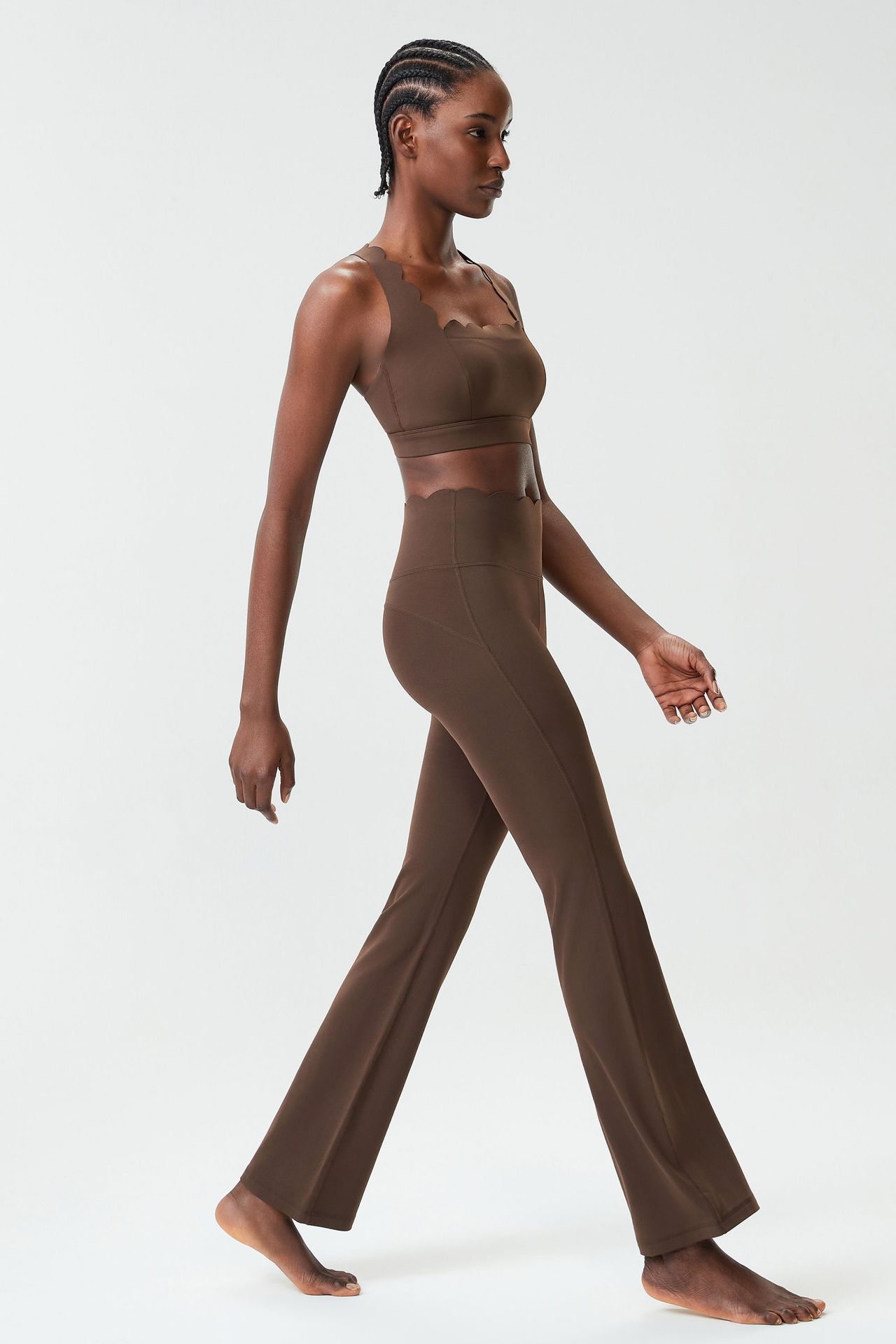 Conjunto de yoga de 2 piezas, ropa deportiva cómoda y elástica para mujer FGBYB417 LP641