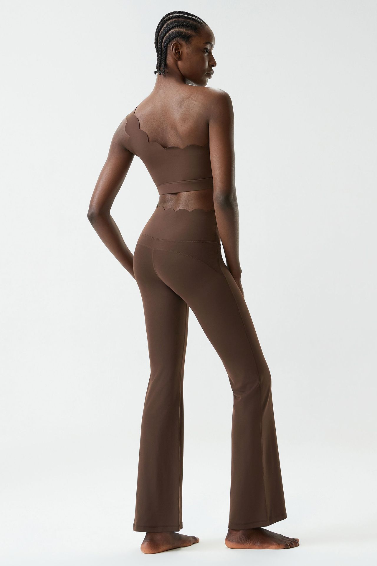 Conjunto de yoga para mujer: ropa cómoda y versátil para correr, gimnasio y actividades de fitness FGBYB438 LP641