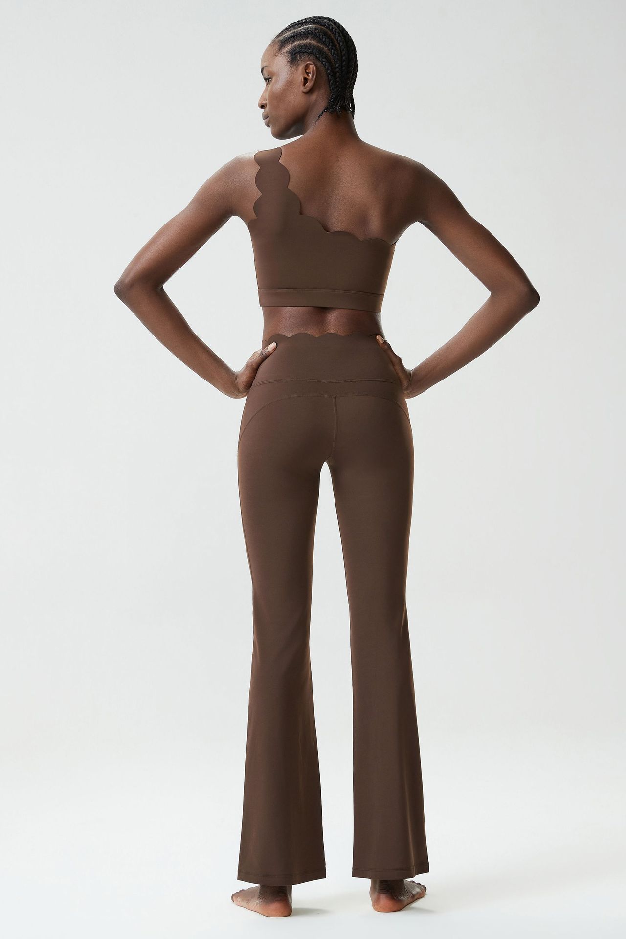 Conjunto de yoga para mujer: ropa cómoda y versátil para correr, gimnasio y actividades de fitness FGBYB438 LP641