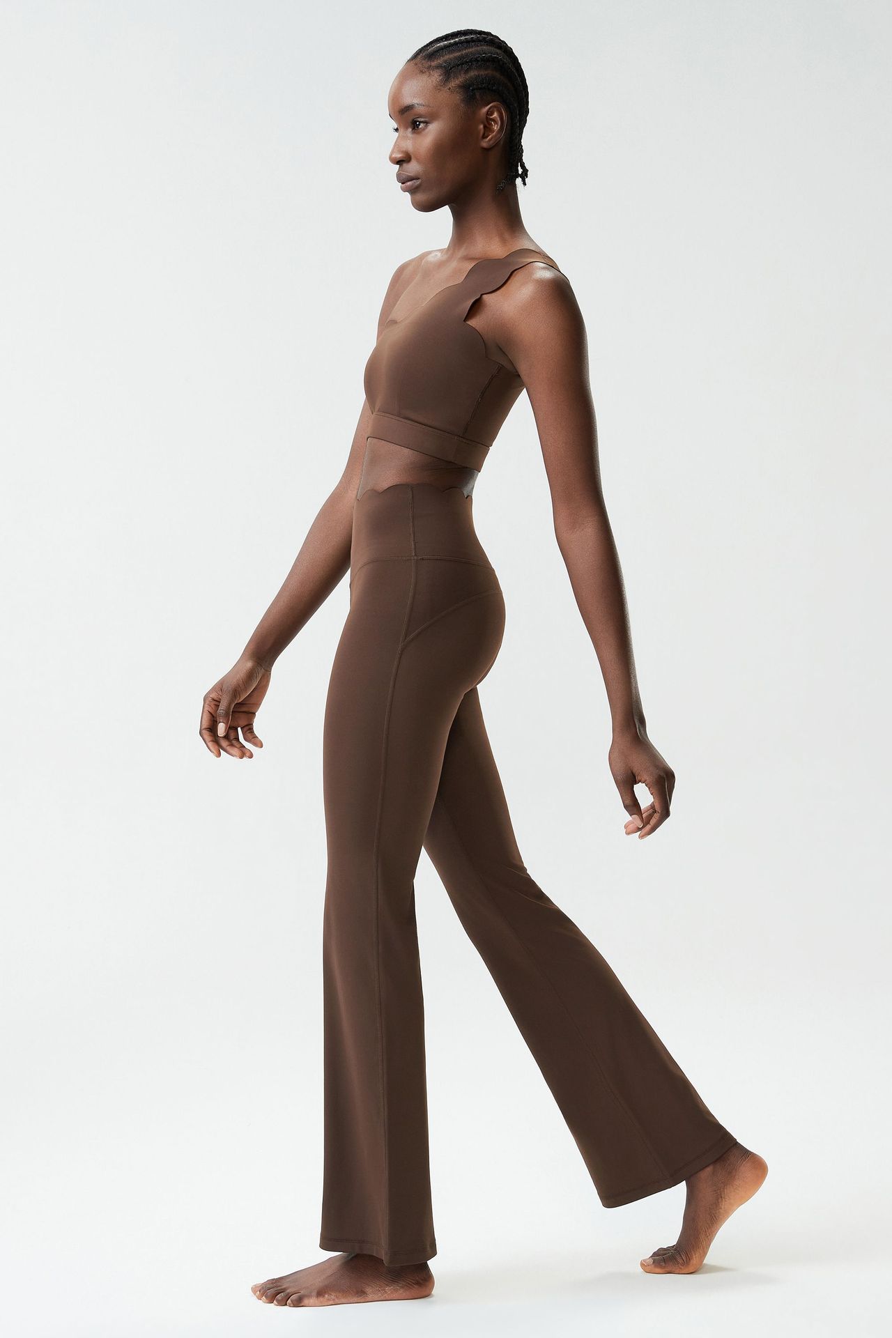 Conjunto de yoga para mujer: ropa cómoda y versátil para correr, gimnasio y actividades de fitness FGBYB438 LP641