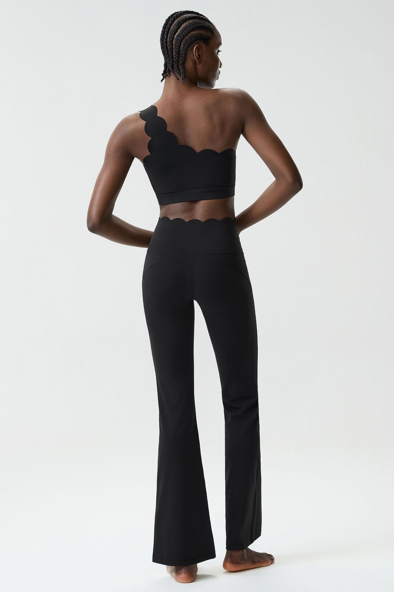 Conjunto de yoga para mujer: ropa cómoda y versátil para correr, gimnasio y actividades de fitness FGBYB438 LP641