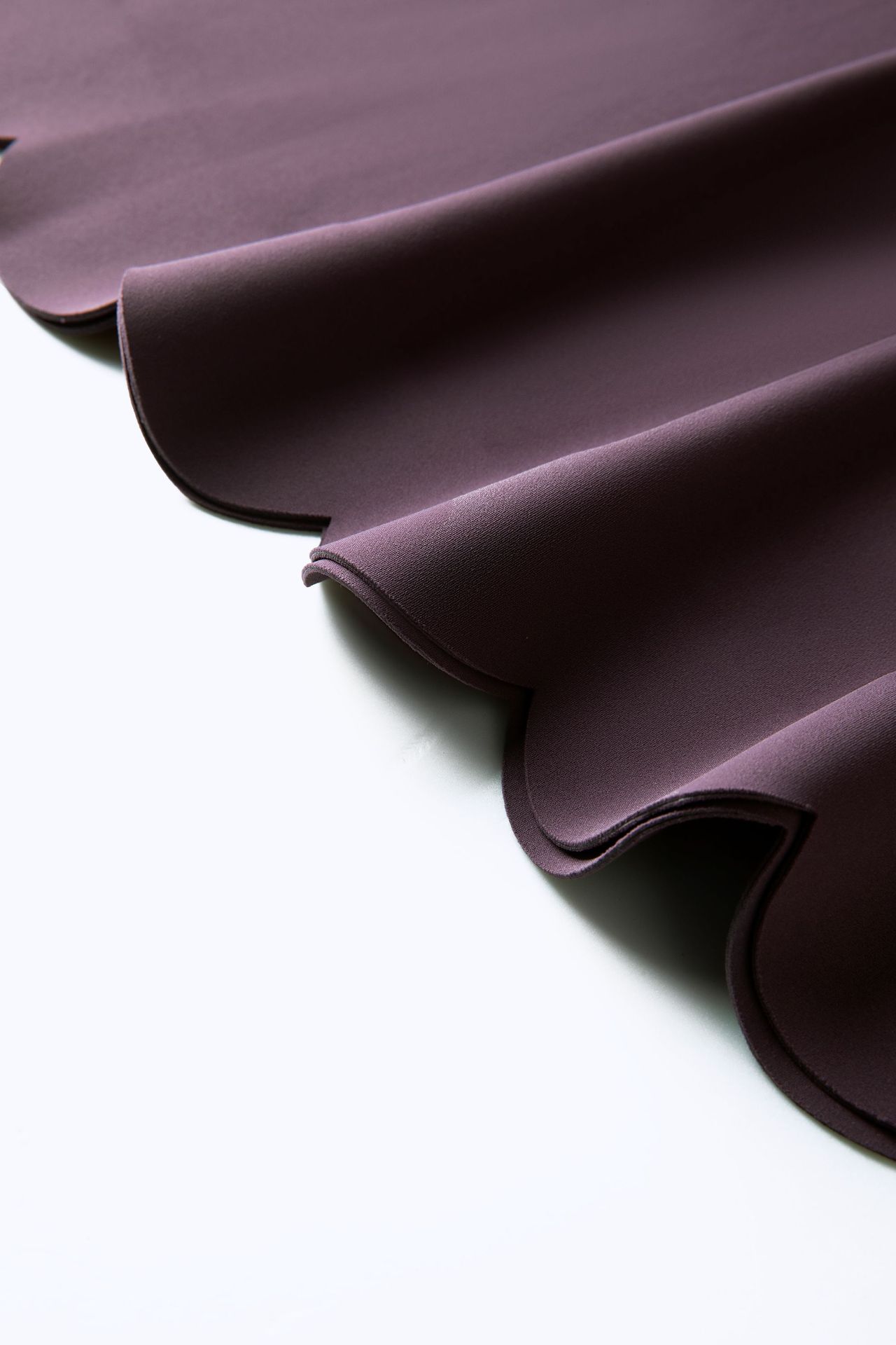 Faldas deportivas con cuello ondulado y mangas largas para mujer, para gimnasio, tenis, FGBLT682