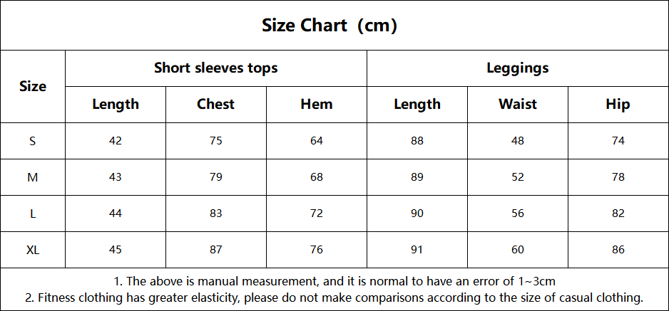 Conjunto deportivo para mujer, camiseta de manga corta, 2 piezas, leggings de yoga, conjuntos de fitness para gimnasio, FGBTZ2539