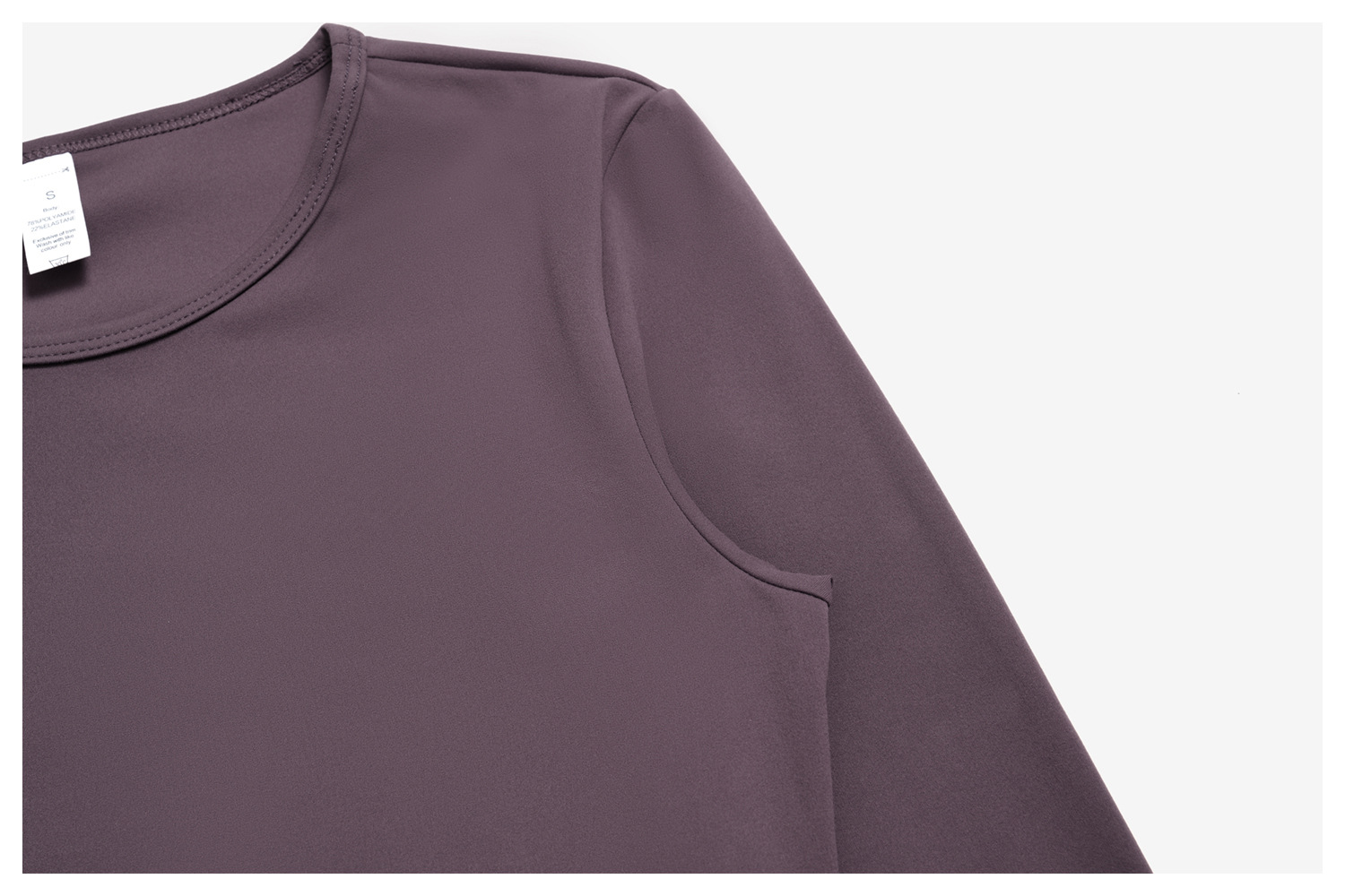 Conjunto deportivo de dos piezas para mujer, de manga larga y elástico en cuatro direcciones, para yoga, FGBTZ8519