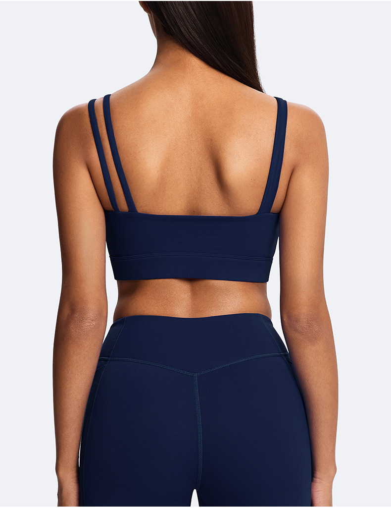 Conjunto de yoga para fitness, gimnasio, sexy, abierto, belleza, espalda, levantamiento de cadera, transpirable, secado rápido, entrenamiento, atletismo, correr, FGBHD255WCB209 HD255WCL008