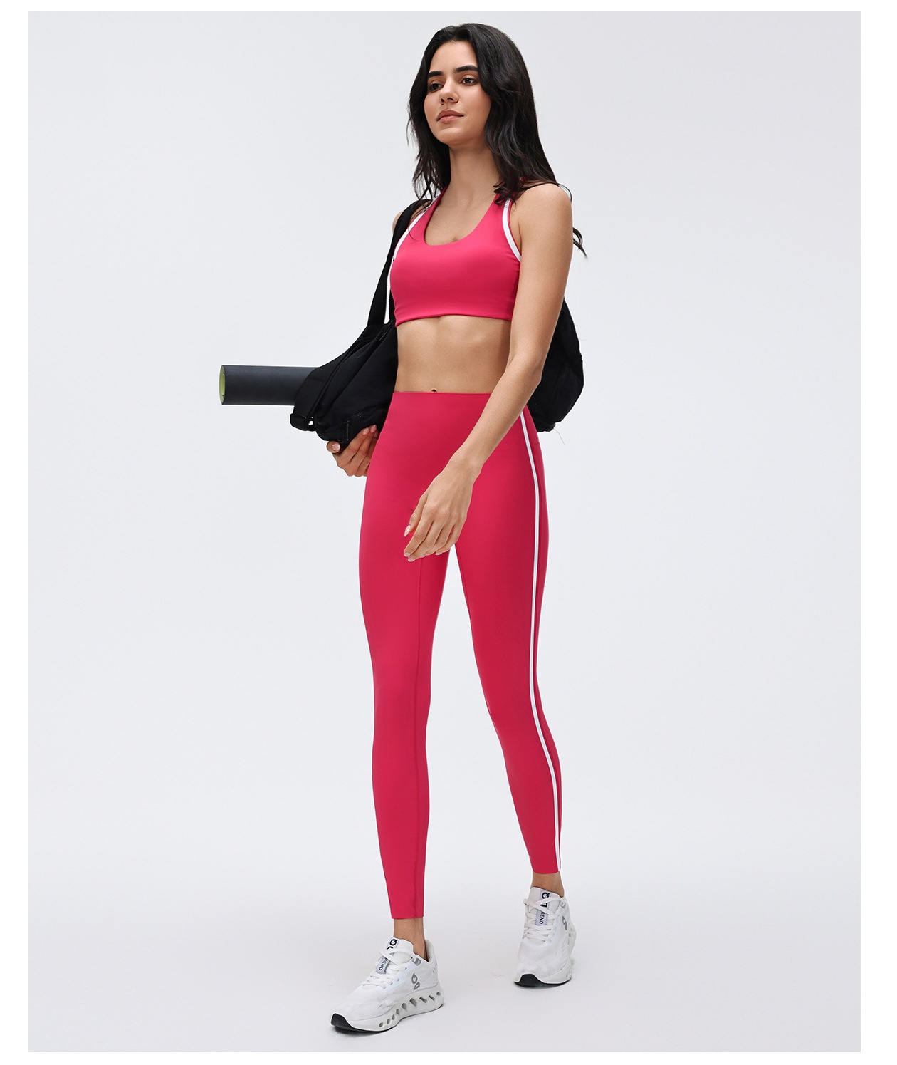 Sujetadores deportivos para mujer: ligeros, transpirables, con espalda descubierta, absorben los impactos y se secan rápidamente. Camisetas de yoga FGBD26038