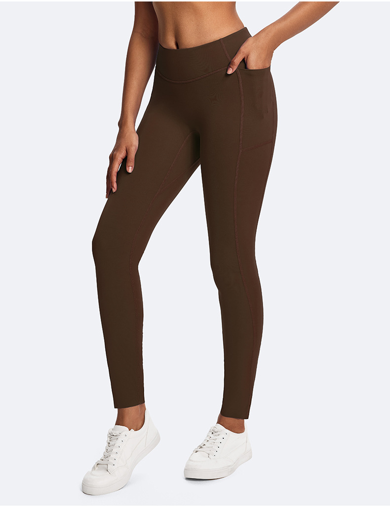 Conjunto de 2 piezas de mallas deportivas y leggings de tejido reciclado para mujer FGBHD255WCB302 HD255WCL008