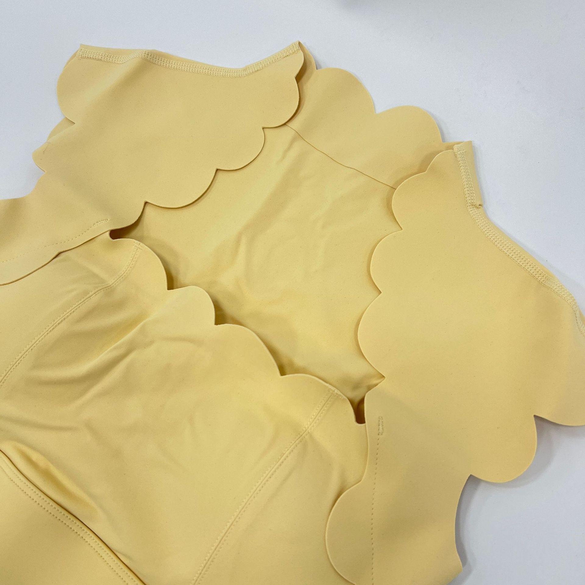 Conjunto de yoga y fitness para mujer, ropa deportiva lisa, transpirable, de 2 piezas, FGB8806