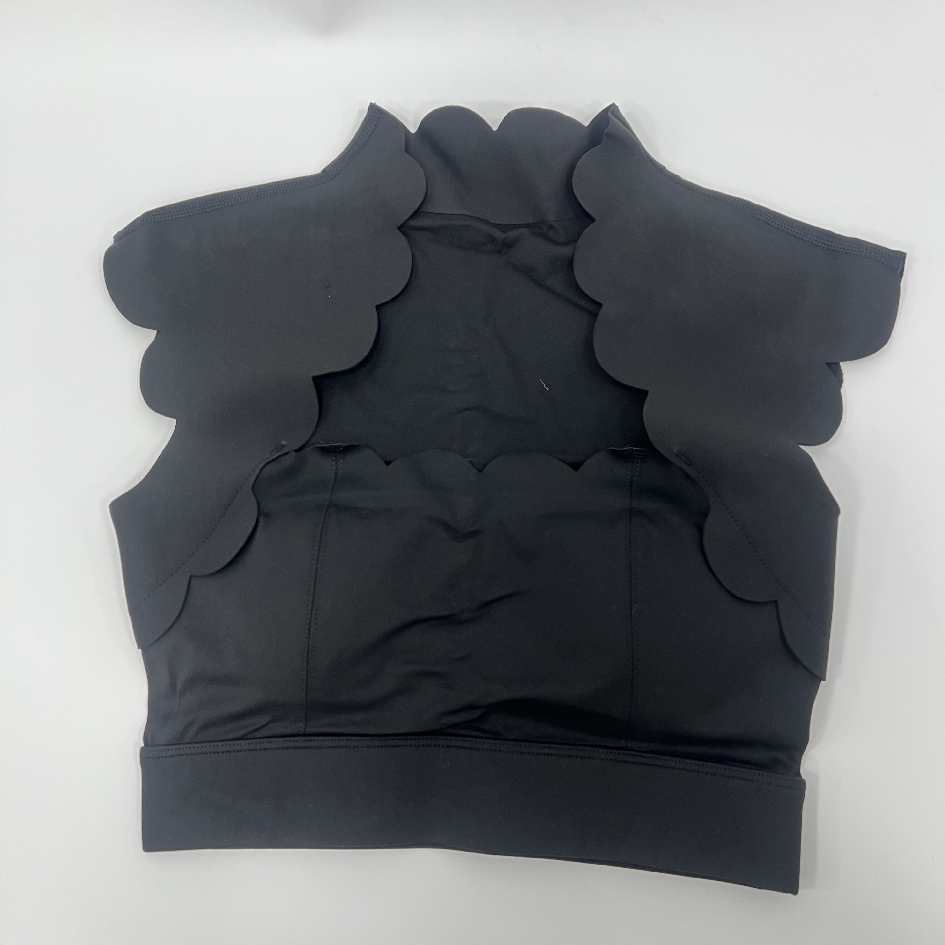 Conjunto de yoga y fitness para mujer, ropa deportiva lisa, transpirable, de 2 piezas, FGB8806