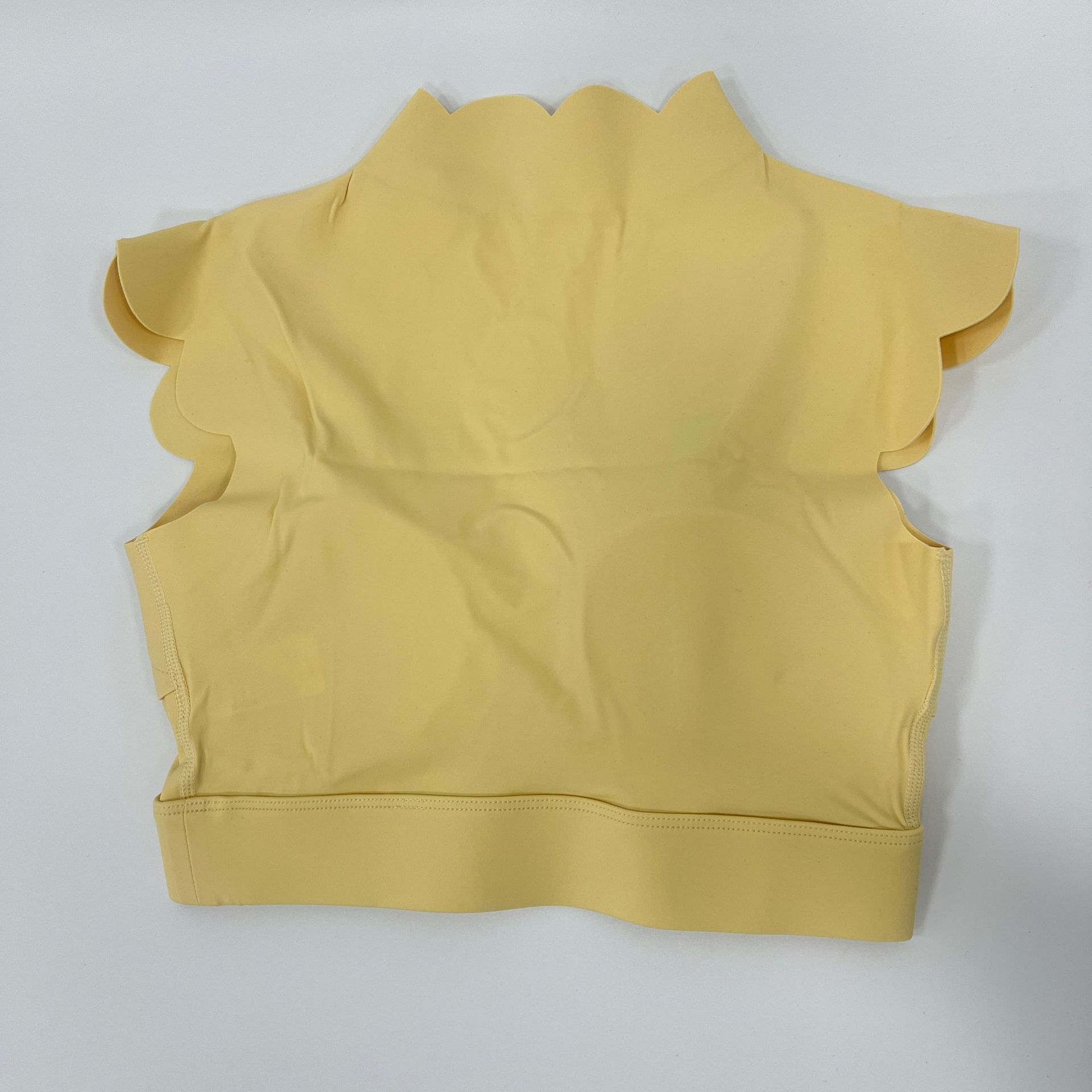 Conjunto de yoga y fitness para mujer, ropa deportiva lisa, transpirable, de 2 piezas, FGB8806