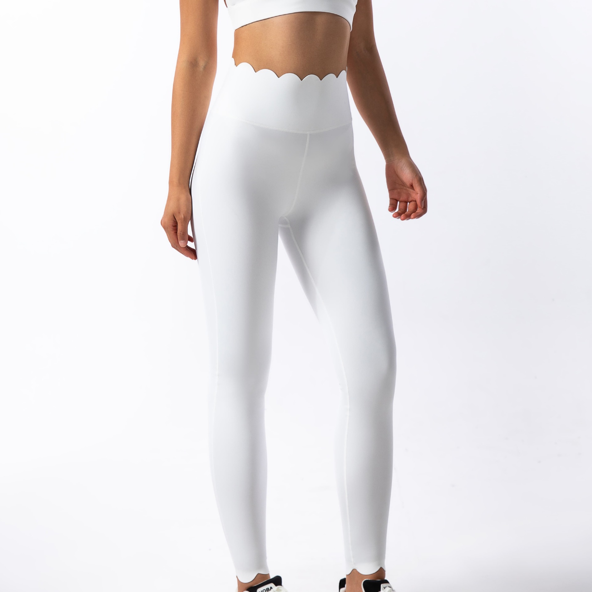 Conjunto deportivo de 3 piezas para mujer, sin espalda, transpirable y de alta elasticidad, para yoga, FGB8803