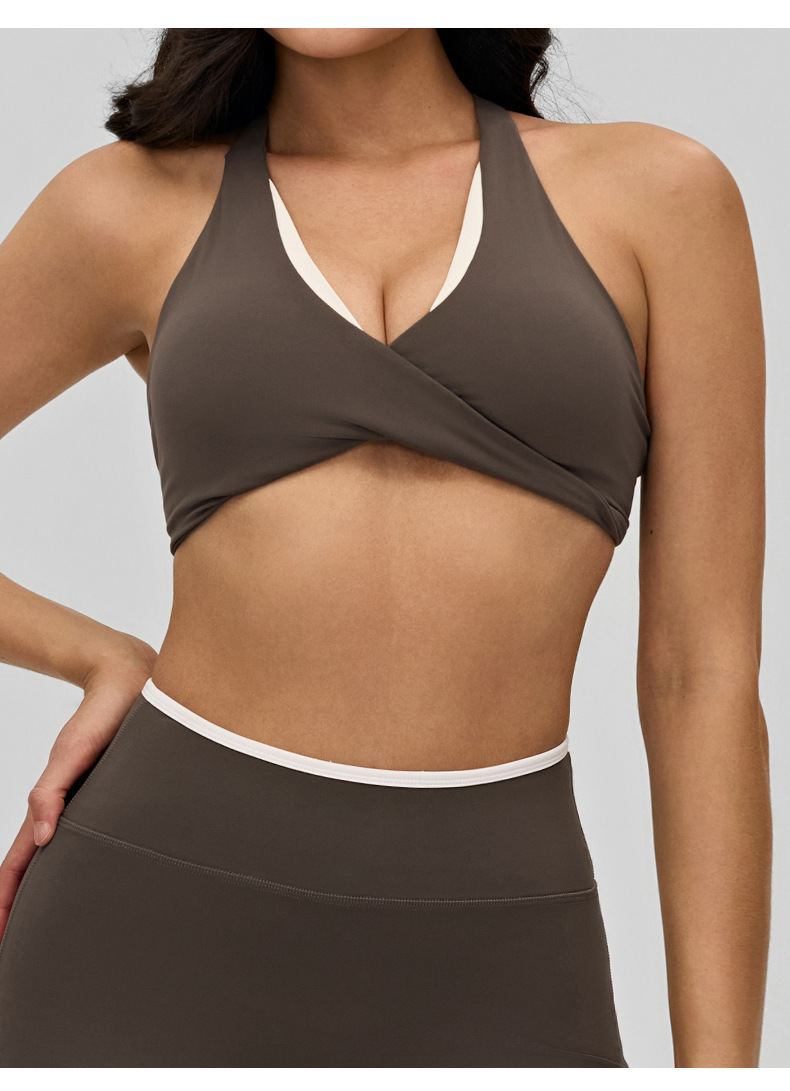 Conjuntos de 4 piezas de ropa deportiva, trajes de yoga, conjunto de chándal de entrenamiento, conjuntos con logotipo personalizado, conjuntos de fitness para gimnasio y entrenamiento al aire libre FGBDWB516190 516187 516188 516189