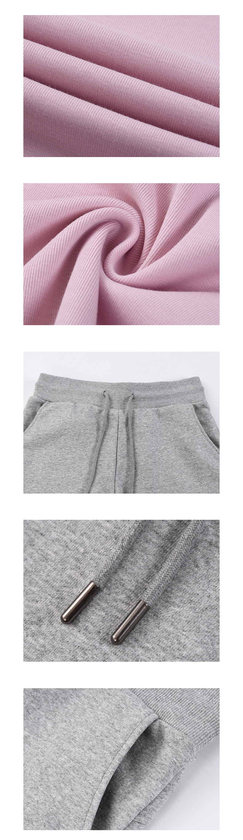 Conjunto de pantalones cortos casuales lisos para mujer, top de dos piezas y pantalones cortos con cordón, conjunto deportivo FGB26025