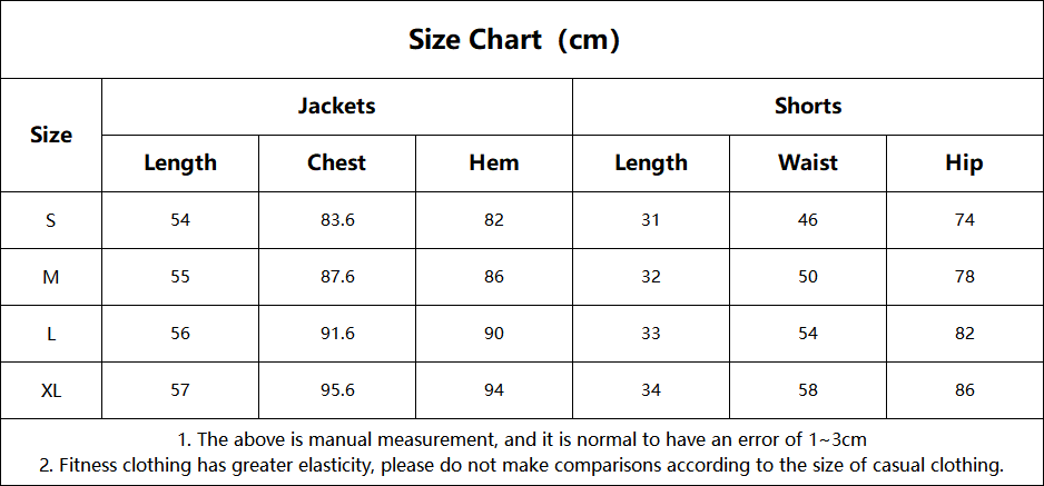 Pantalones cortos deportivos de cintura alta, chaqueta de gimnasio y fitness, conjunto de 2 piezas para entrenamiento, ropa deportiva para mujer, entrenamiento, correr y yoga FGBTZ4510