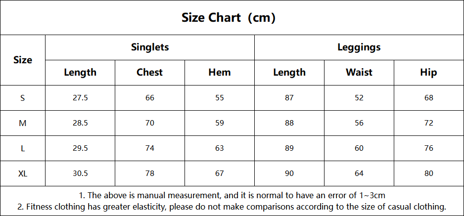 Conjunto de ropa deportiva para mujer: camisetas sin mangas y leggings, 2 piezas, para gimnasio, fitness y yoga (FGBTZ6116)