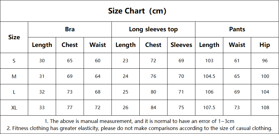 Conjuntos de entrenamiento para mujer, 3 piezas, conjuntos de yoga transpirables de cintura alta FGBYWX3535 YCX3515 YCK3673